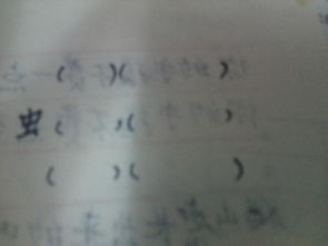 会虫的喙怎么组词