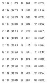 粗部首组词