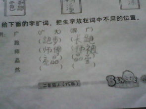 双字双字可以怎么组词