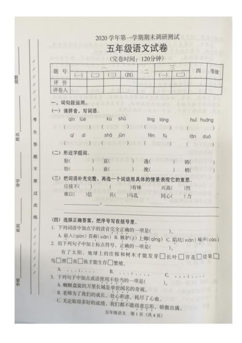 用卷组词 用卷组词