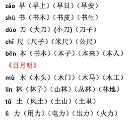 直字怎么组词