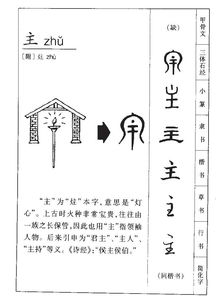 主人的主怎么组词组词