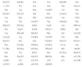 姓名的组词