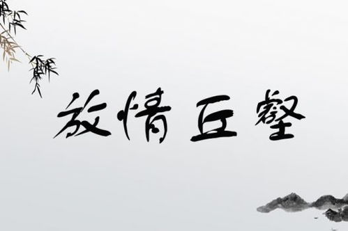 放怎么组词四字成语