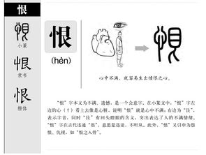 恨恨的恨怎么组词