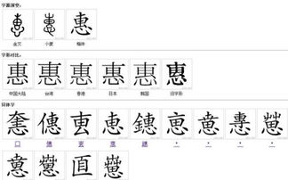 惠字怎么组词