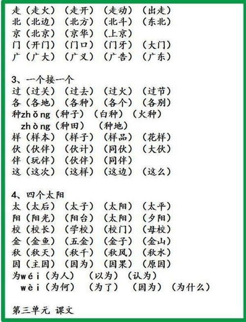 用博组词