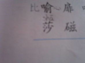 莎的组词