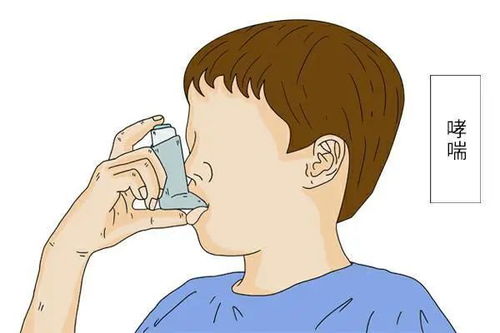 患有哮喘怎么组词