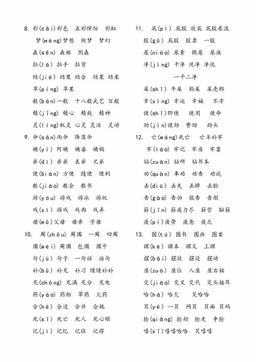 新出的新字怎么组词