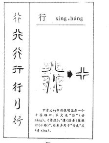 你行的行怎么组词