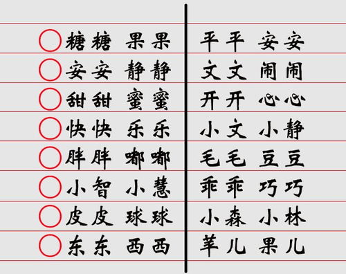 双字起名怎么组词好听