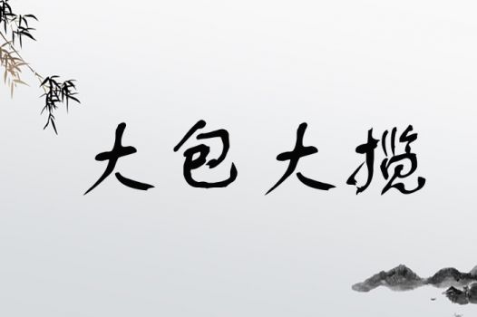 揽字怎么组词语