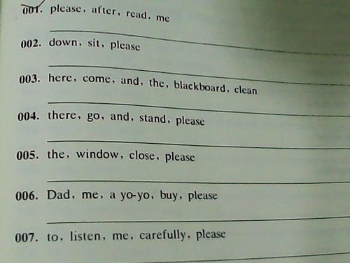 英语怎么组词成句