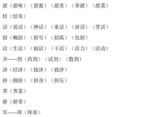 寄改偏旁组词怎么写