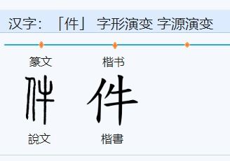 件的件怎么组词