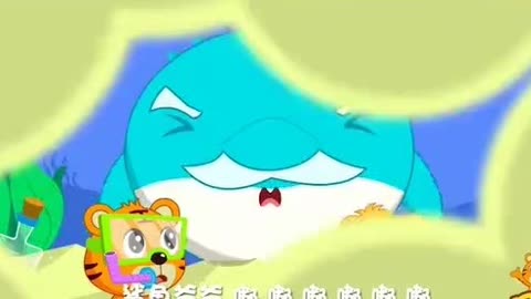 鲨鱼一家怎么组词