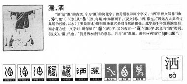 洒拼音是什么怎么组词呀