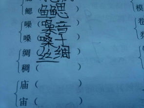 稠肿怎么组词