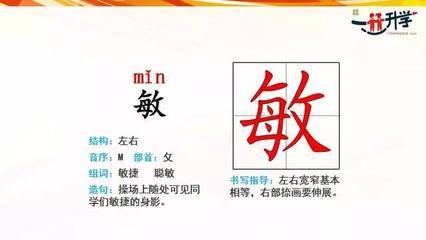 用敏组词(敏字组词怎么组)