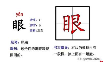 眼睛的眼组词(眼睛的眼组词二年级上)