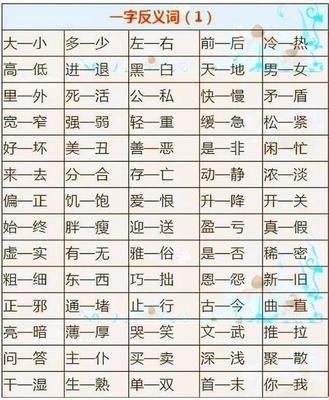 连组词有哪些(连组词有哪些一年级)