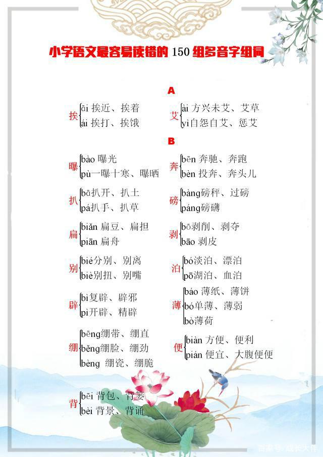 兴多音字组词语(多音字大全)