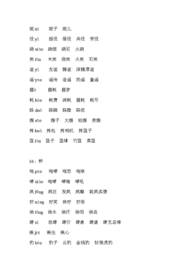 便字组词有哪些(便字组词怎么组)