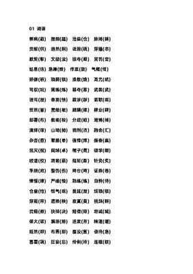 军组词语(军组词语和拼音)