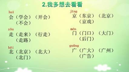 京组词(高组词)