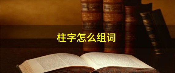 柱子的柱的组词(柱子的柱的组词奥特曼)