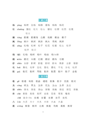 杨的组词组(杨的组词是什么呀?)