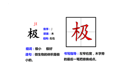 木字旁的极组词(木字旁的极可以组成什么词)