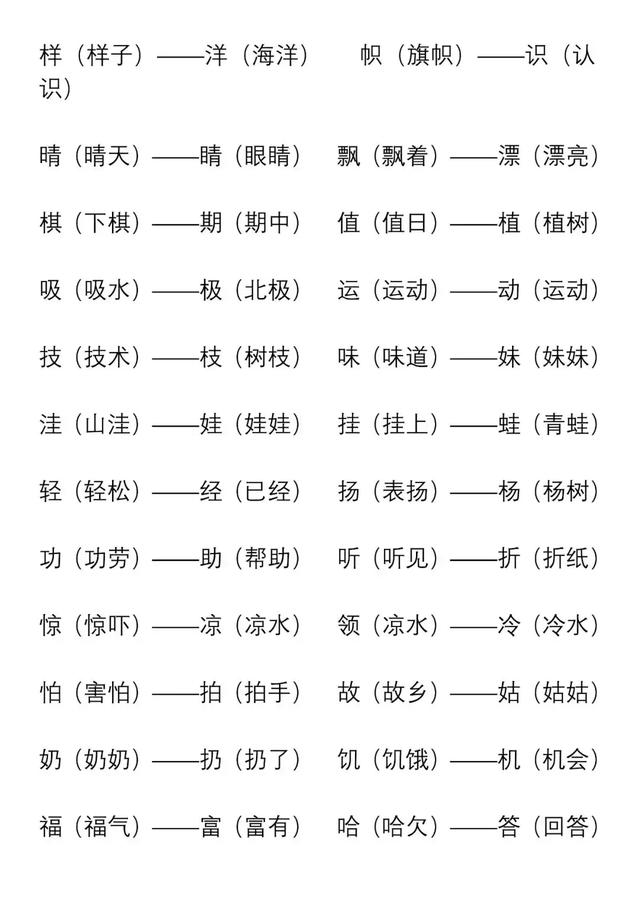 直换偏旁组词(直字换偏旁)