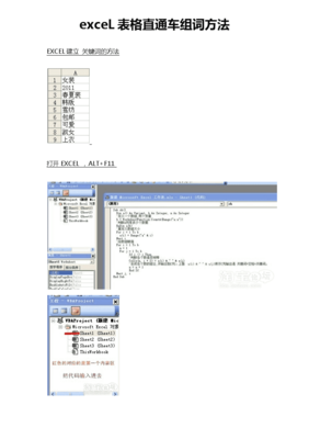 车组词(软组词)