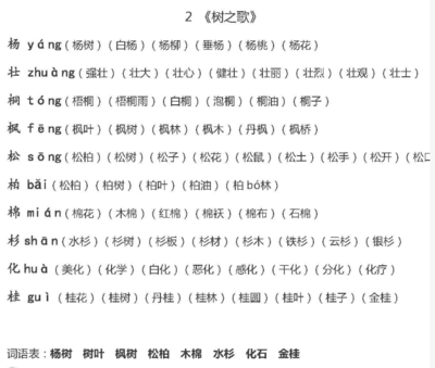 杨的组词是什么(杨的组词是什么词语)
