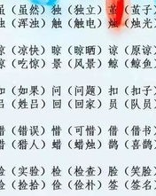 后背的候怎么组词