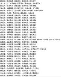 月和虎怎么组词成语