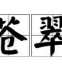 翠可以怎么组词