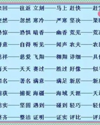 用力的用怎么组词语