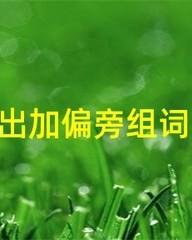 出加偏旁组词(出加偏旁组成新字组词)