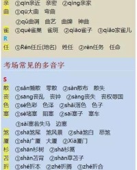 处四声怎么组词