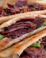 驴肉夹火烧的夹怎么组词