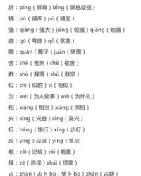 哈多音字怎么组词