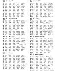 生条怎么组词