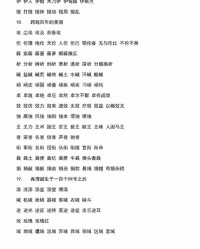 度六怎么组词