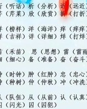 插该怎么组词