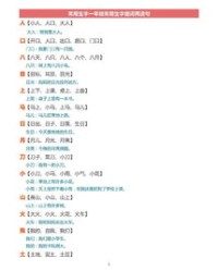 常组词造句(常组词造句一年级下册)