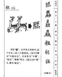 粗壮的粗怎么组词呀