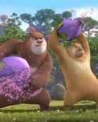 熊出没中怎么组词的